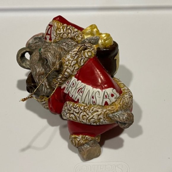 VTG University of Arkansas Razorbacks Christmas Hanging Ornament Collectible - Picture 3 of 14